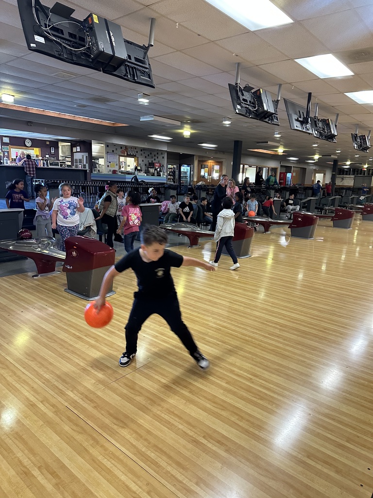 students bowling
