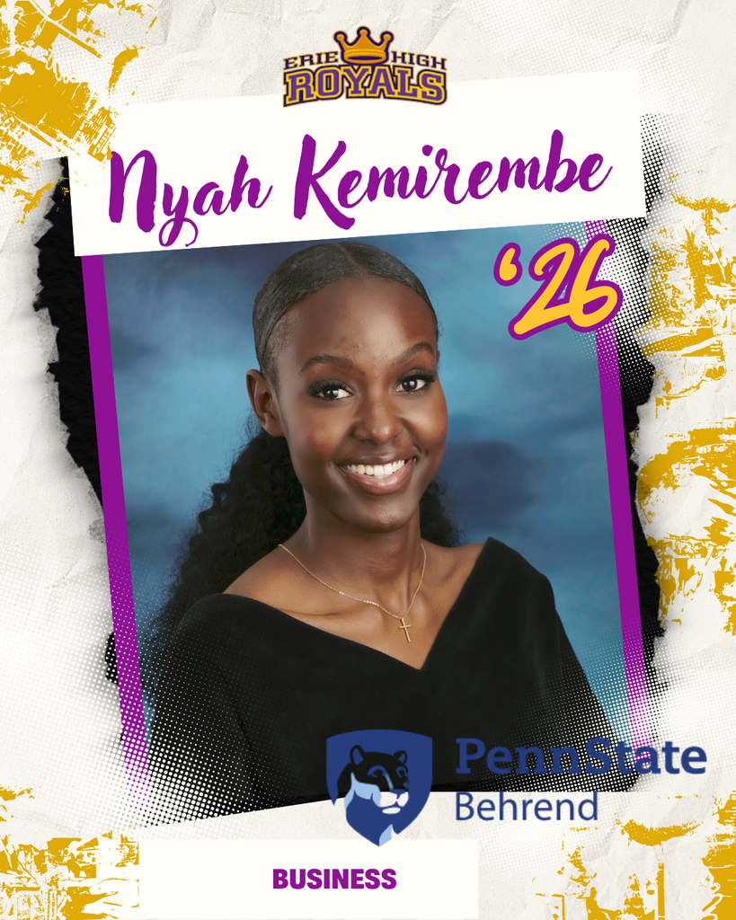 Erie High Senior Nyah Kemirembe