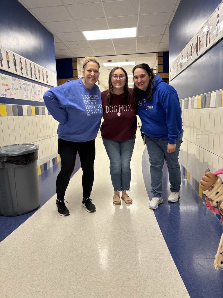 Edison staff wearing shirts that represent something important to them.