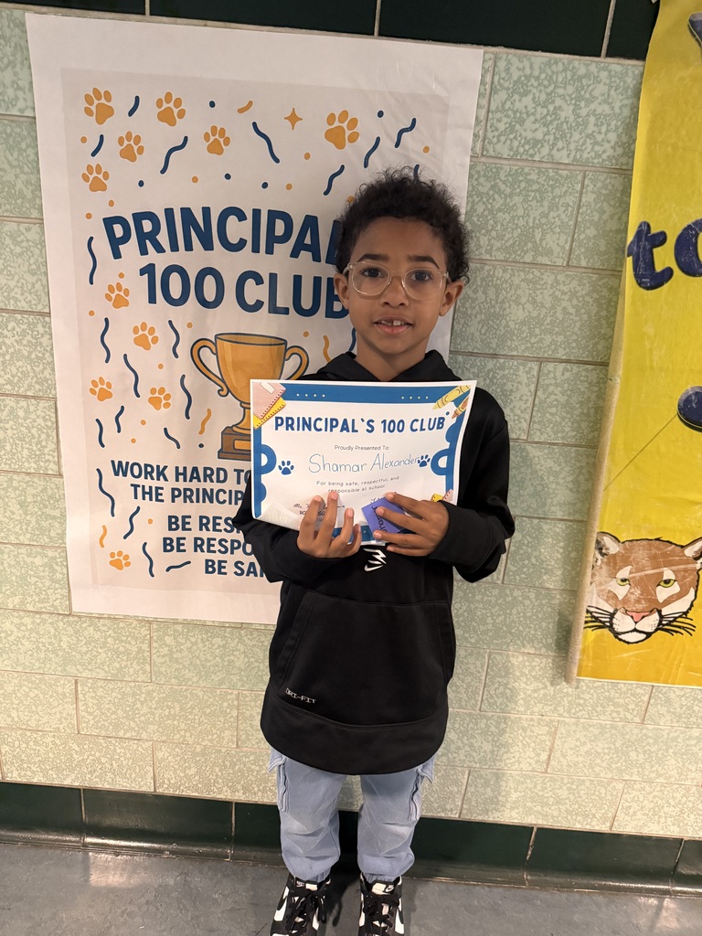 principal 100 club winner with certificate