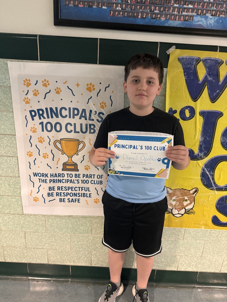 principal 100 club winner with certificate