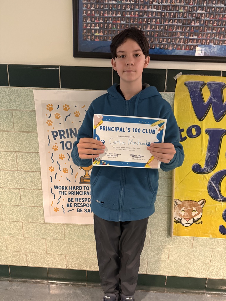 principal 100 club winner with certificate