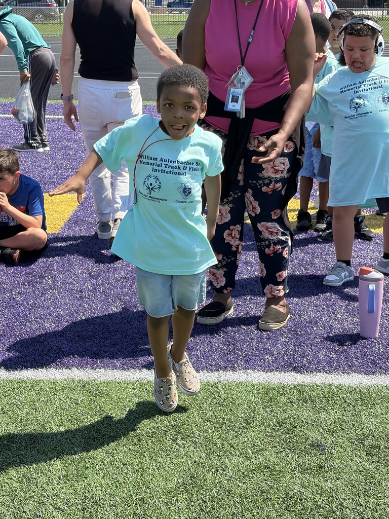 student participating in Special Olympics