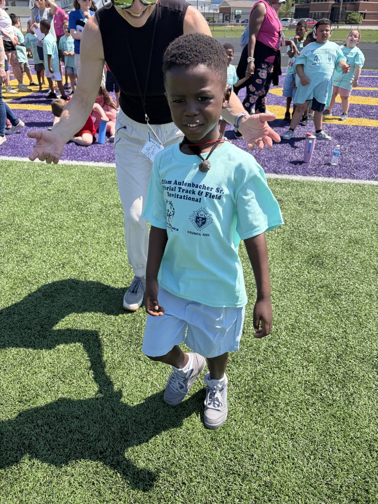 student participating in special Olympic