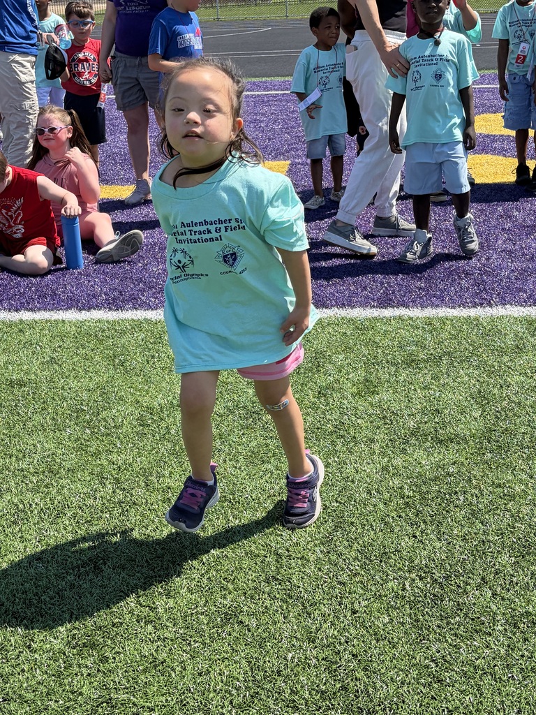 student participating in Special Olympics