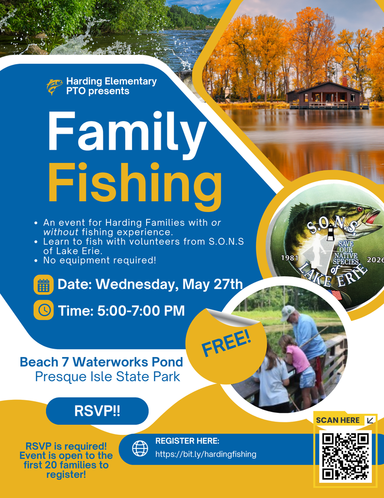Flyer for Family Fishing Event on May 27th