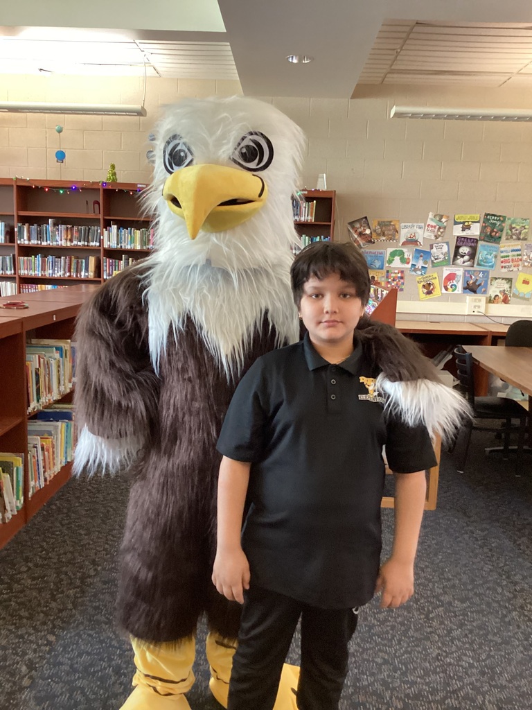 Diehl Eagle with student