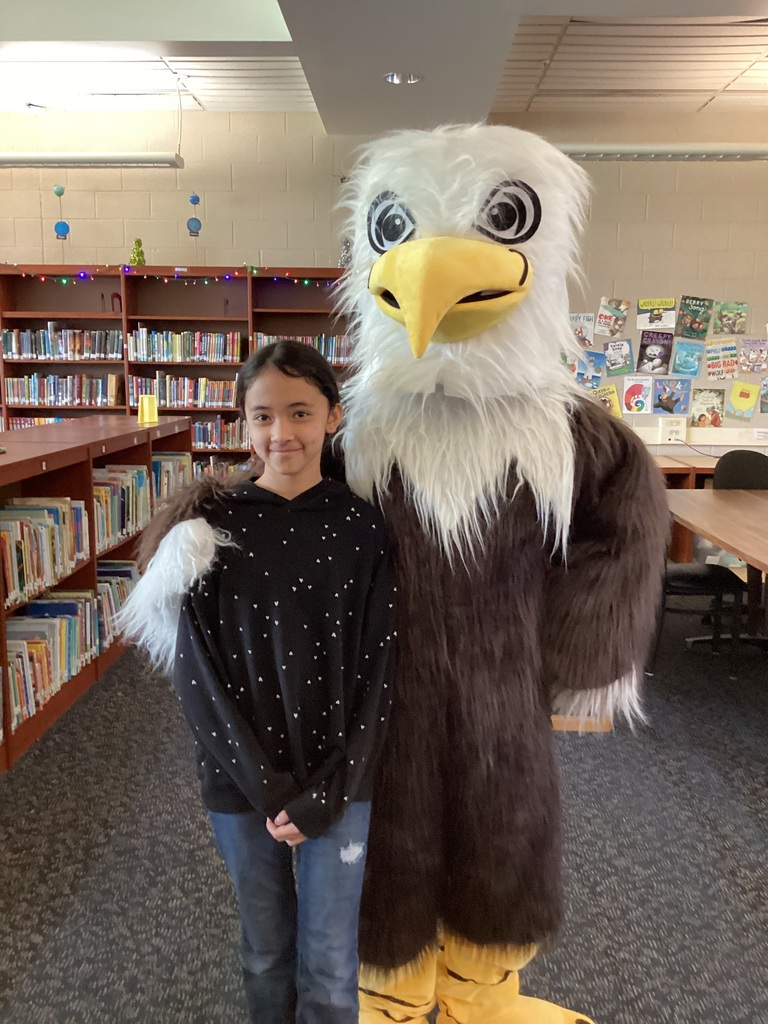 Diehl Eagle with student