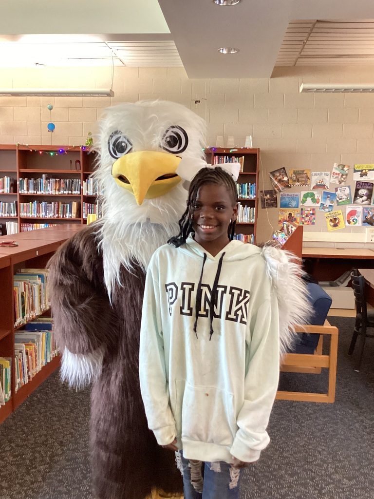 Diehl Eagle with student