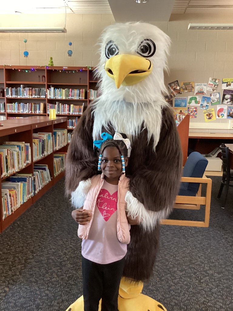 Diehl Eagle with student