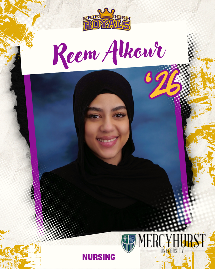 Erie High Senior photo of Reem Alkour