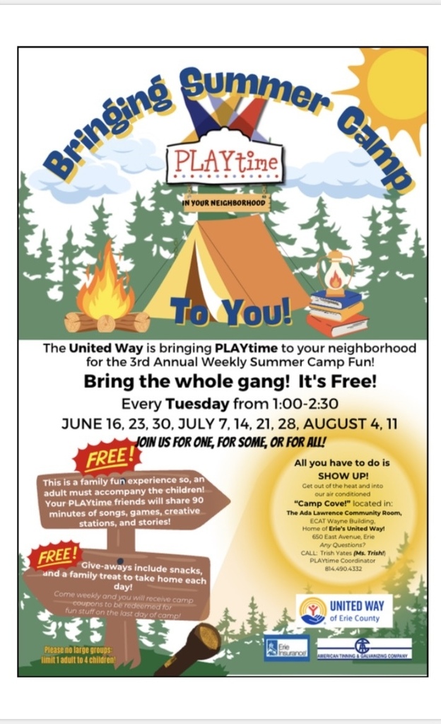 PLAYtime Summer Camp Flyer