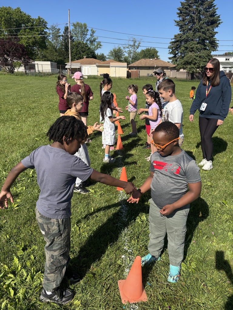 Kids at field day