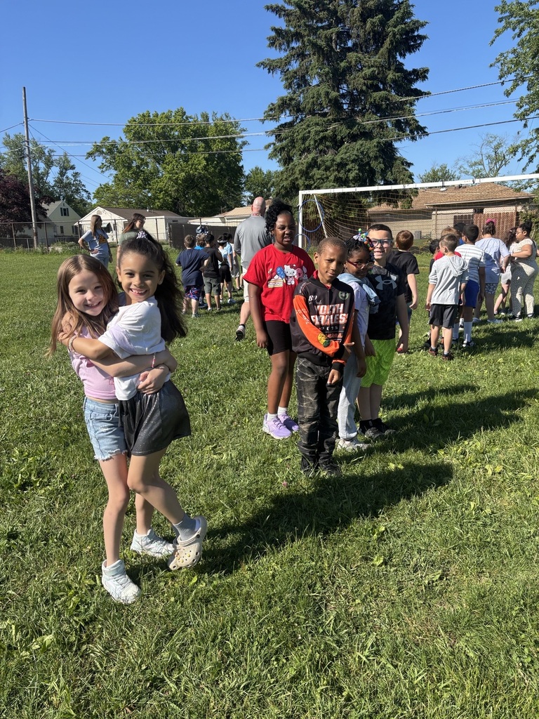 Kids at field day