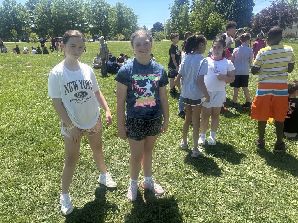 Kids at field day