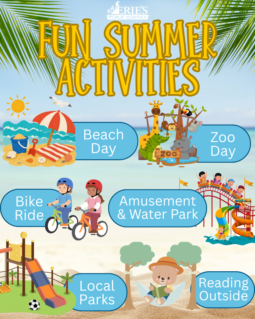 Fun Summer Activities flyer. 