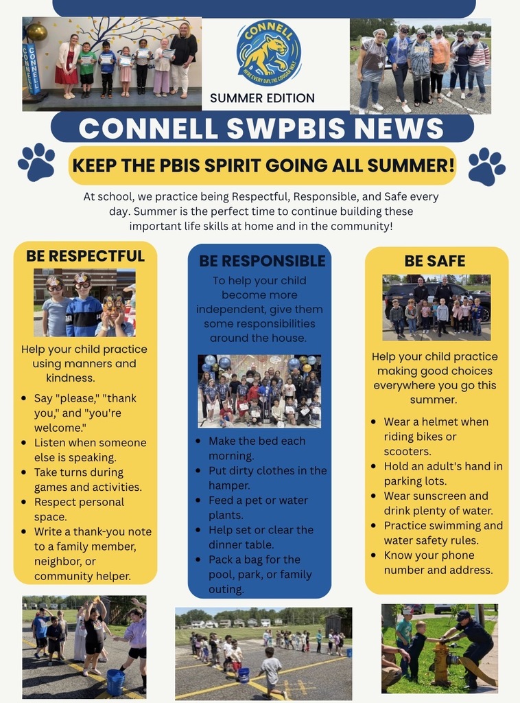 connell swpbis newsletter that is summer edition 