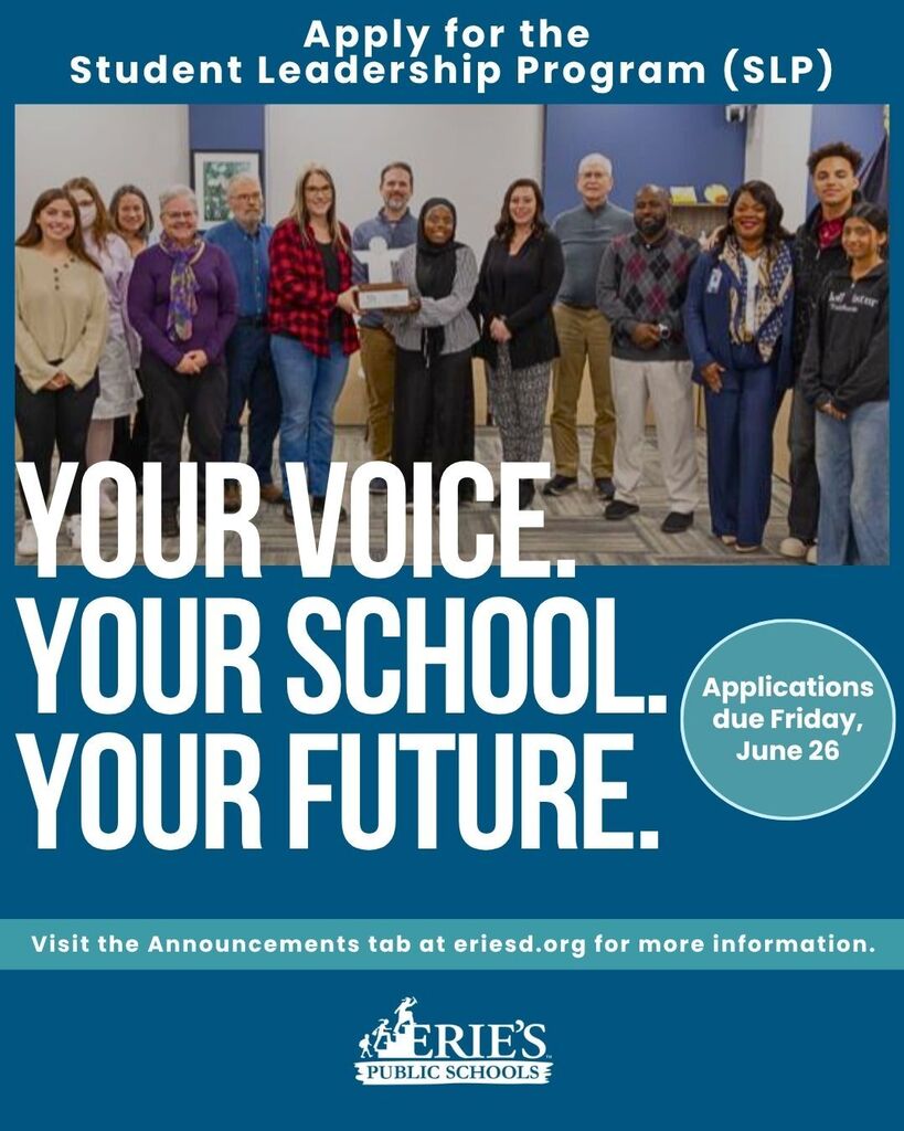 Student Leadership Program Flyer.