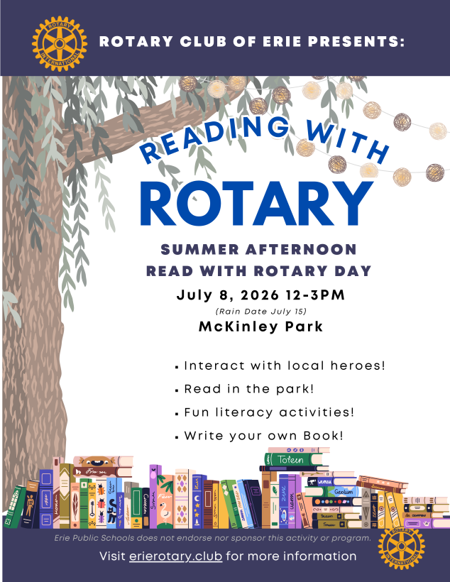 Rotary Club Flyer.