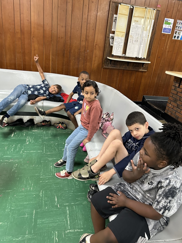 Students bowling