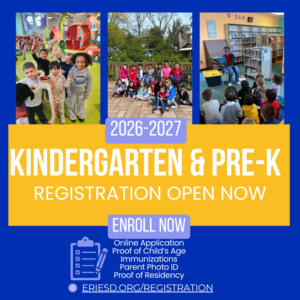 Kindergarten and PreK registration now open 