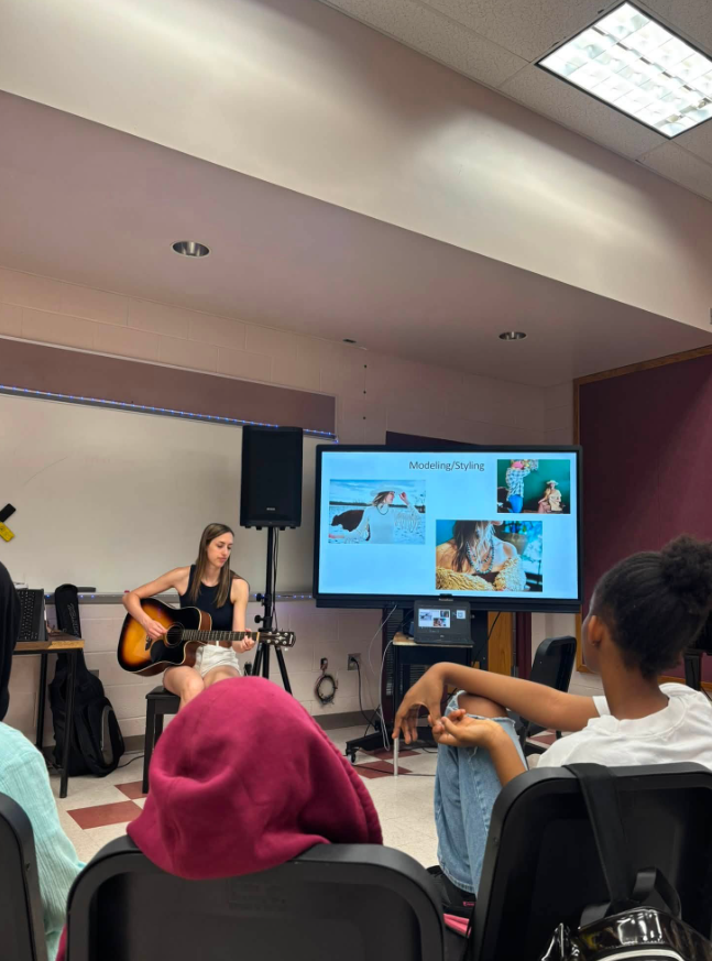 Amy Varckette Music performing at East Middle