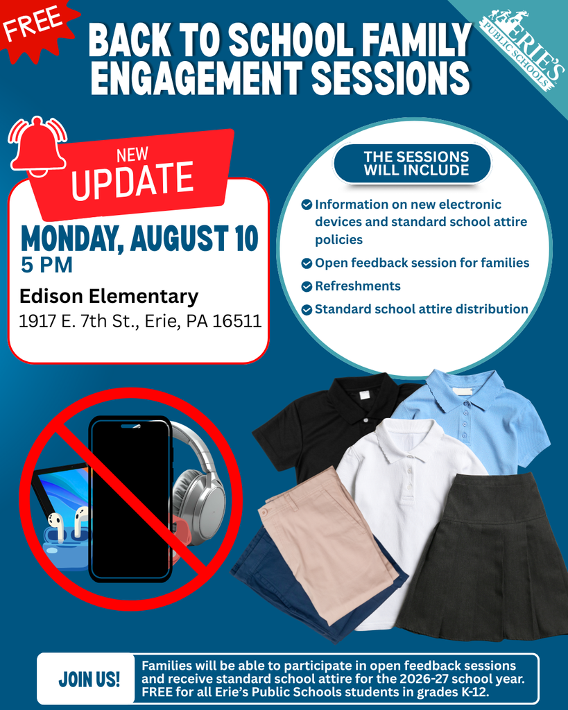 Back To School Family Engagement Session Flyer.