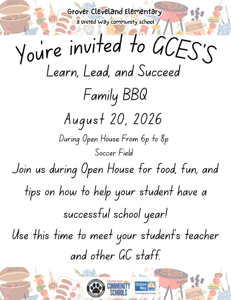 Open House is August 20th, from 6-8 p.m.