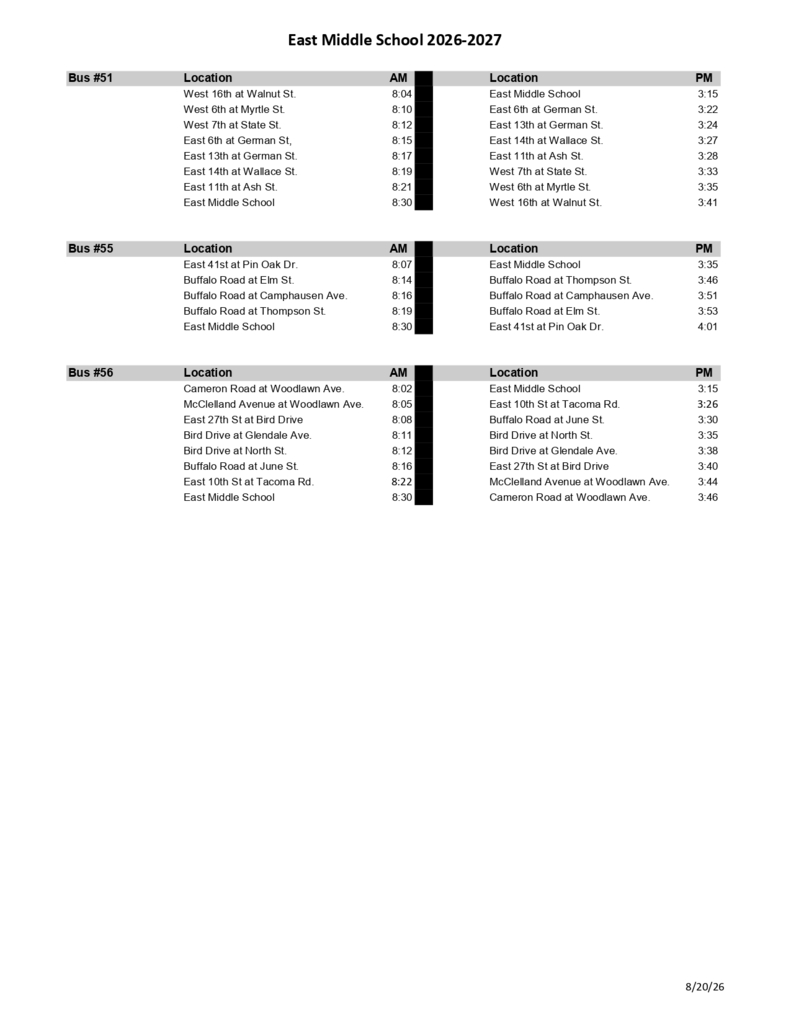 bus routes 26-27