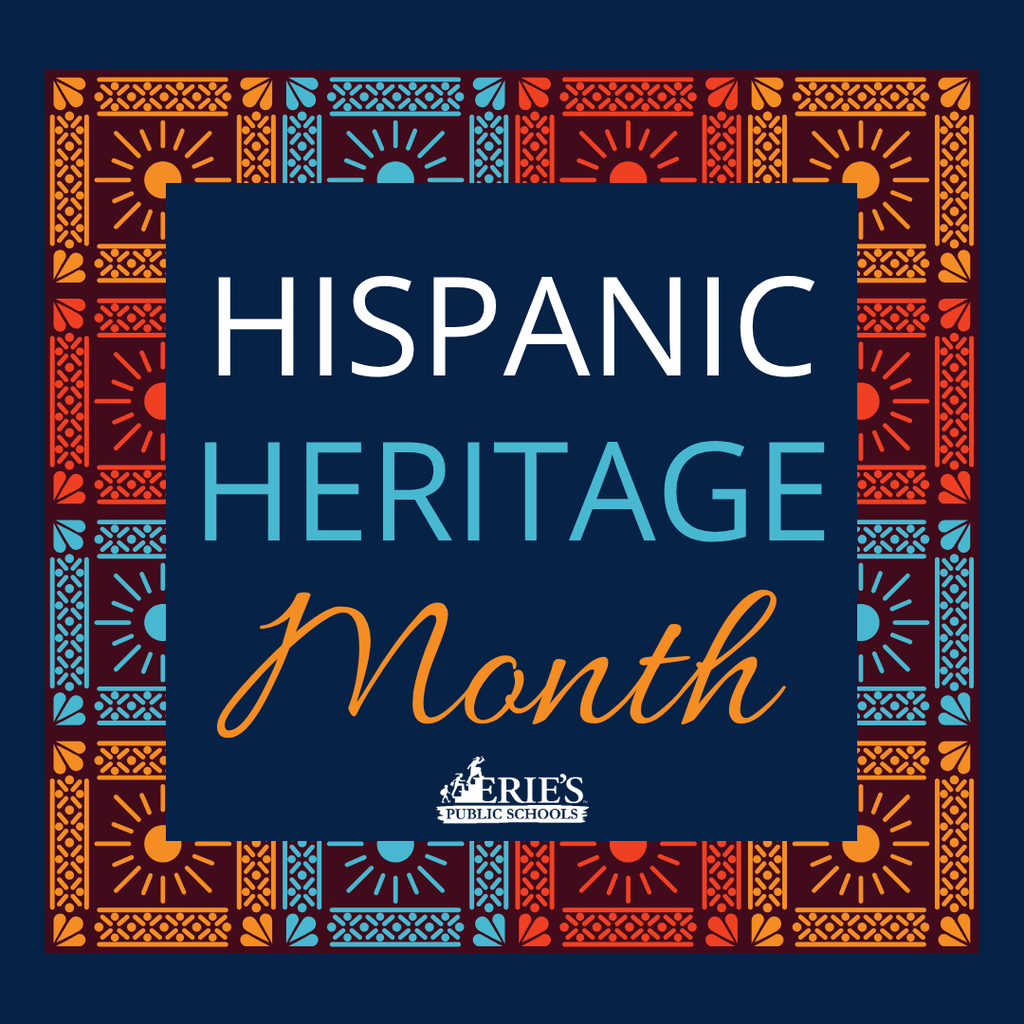 Hispanic Heritage Month graphic. 