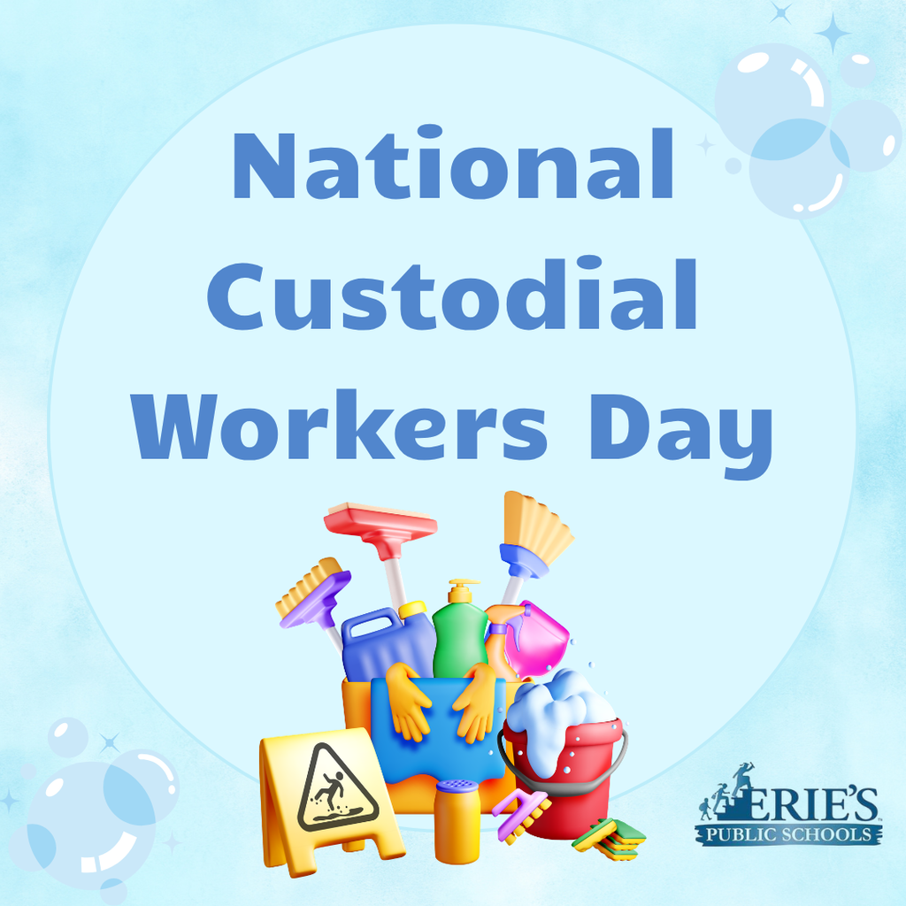 National Custodial Workers Day graphic.