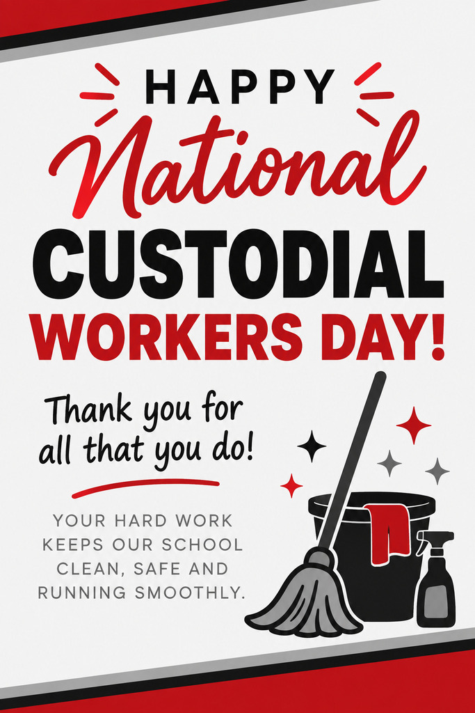 National Custodial Workers Day!