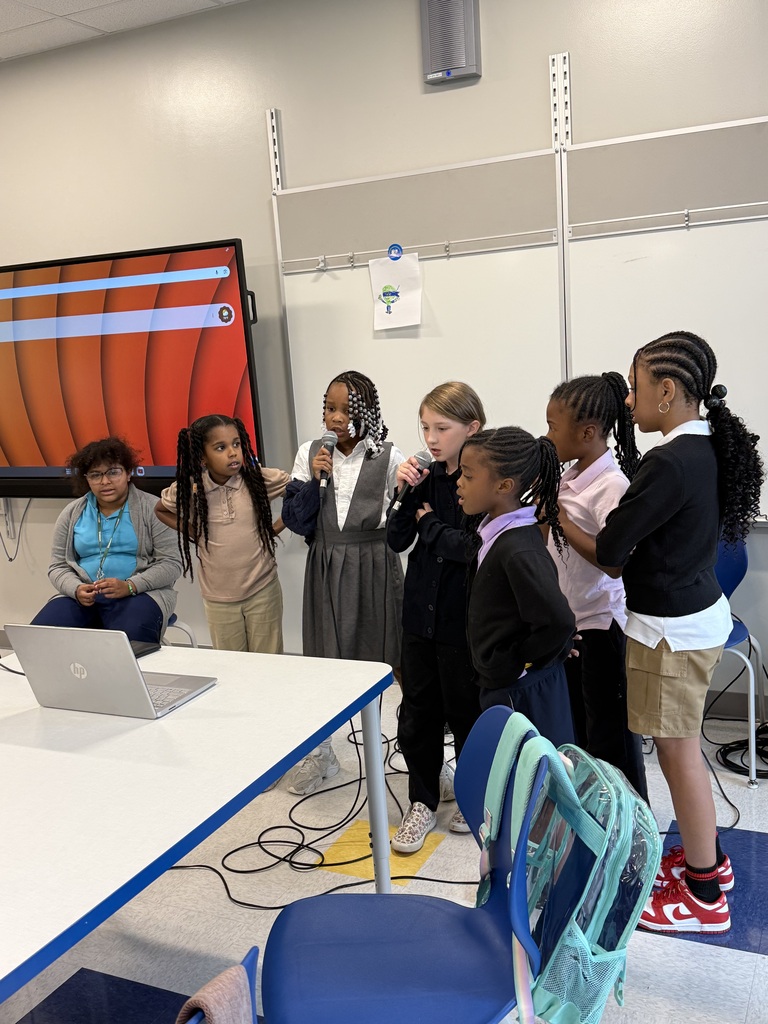 Students singing