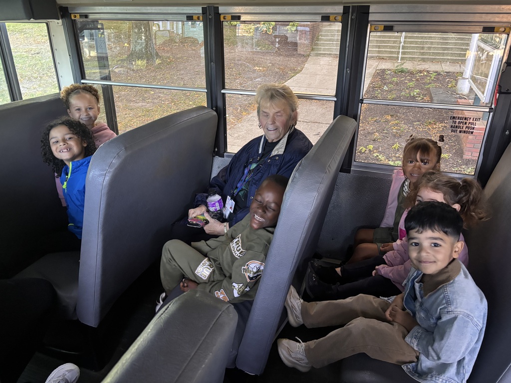 Students on the bus