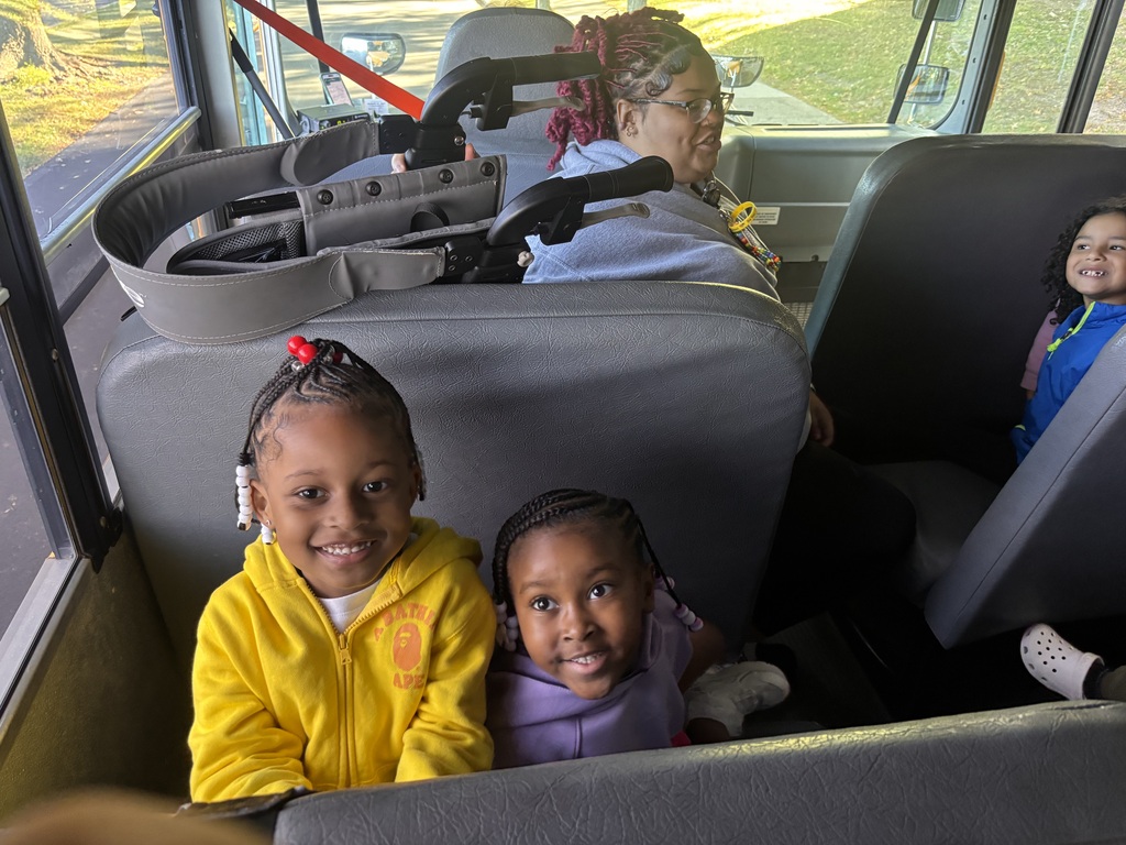 Students on the bus
