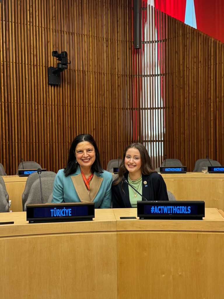 Theofania Nacopoulos participating in the 2026 UN Day of the Gir