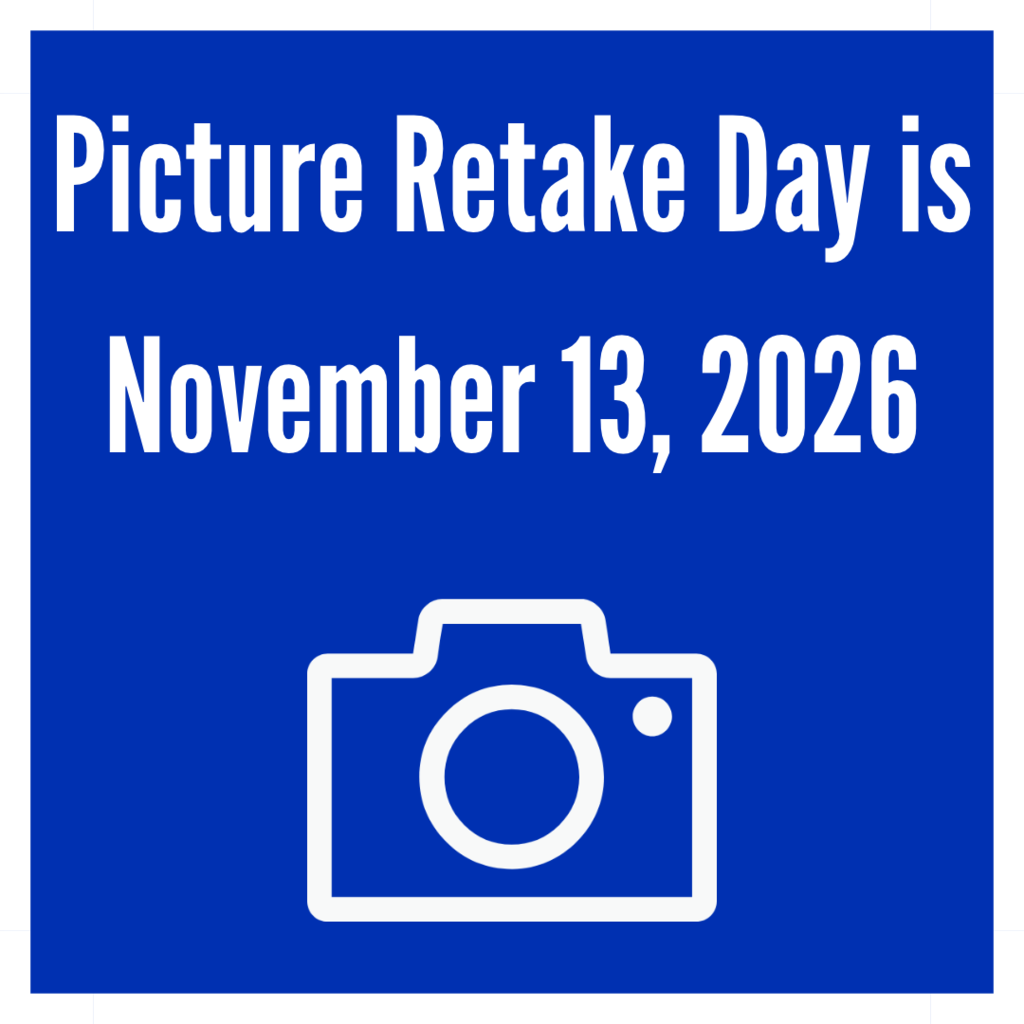 Picture retake day is November 13, 2026