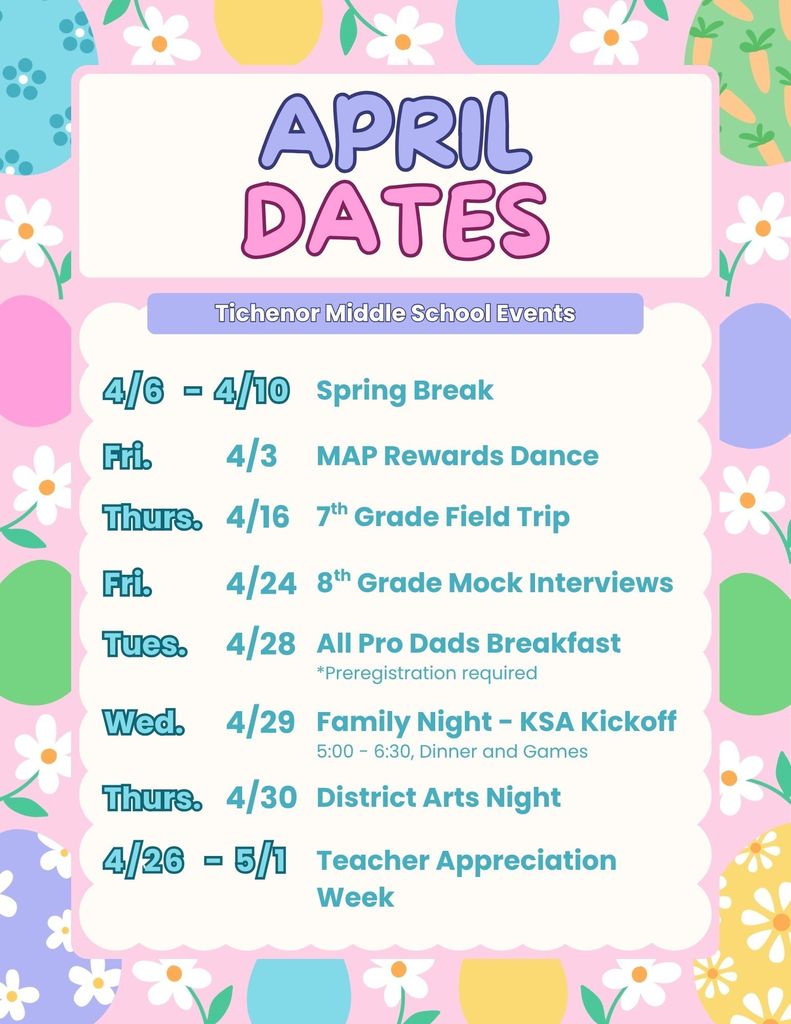 April Dates