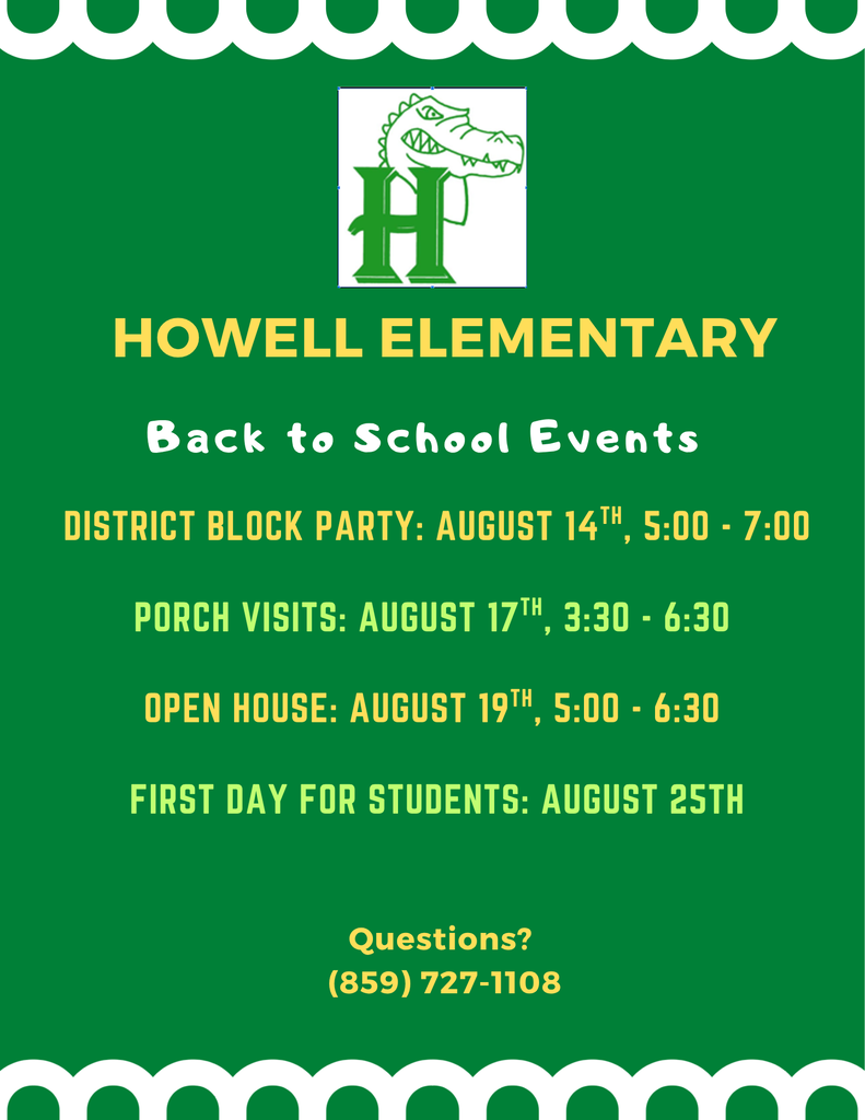 back to school events listing