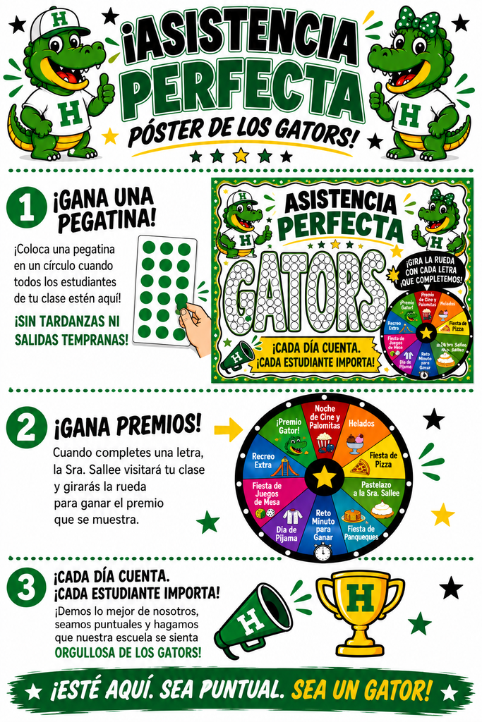 Attendance Incentive 2026 spanish