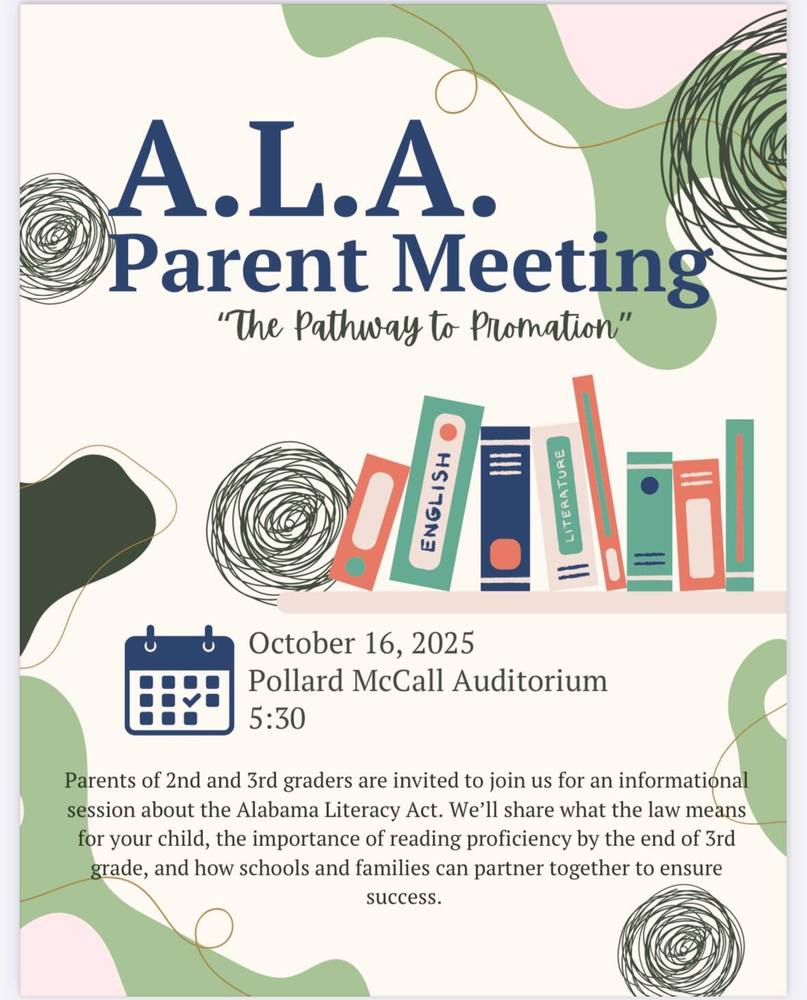 A.L.A. Parent Meeting