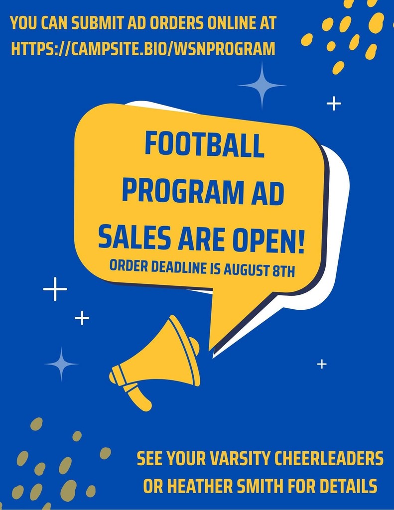 Football Program AD sales