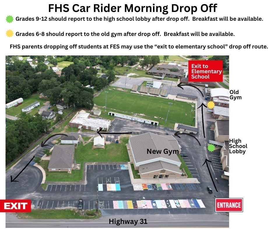 FHS Car Rider Drop Off