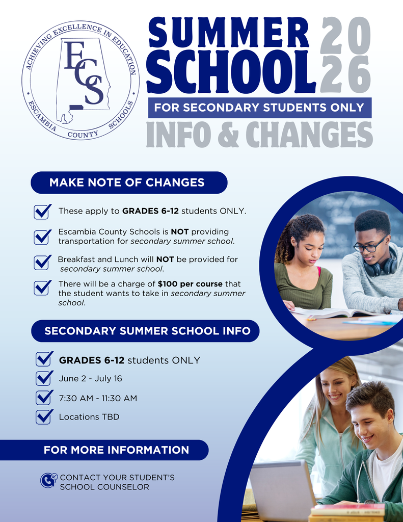 Summer School Secondary Students