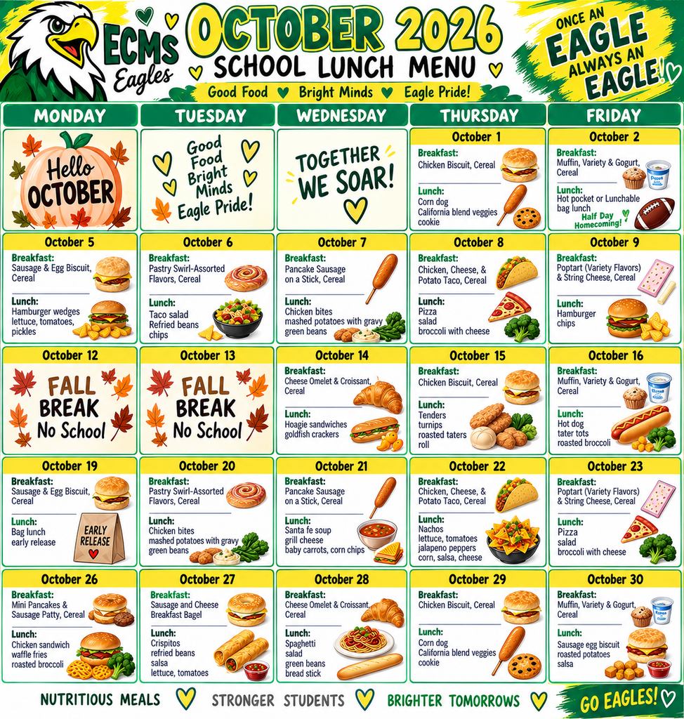 October Menu