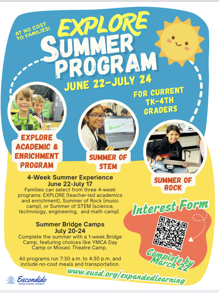 Explore Summer Program
