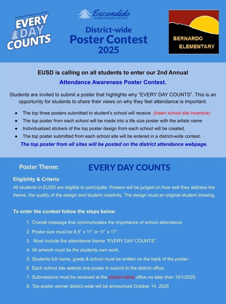 District-Wide Poster Contest 2025