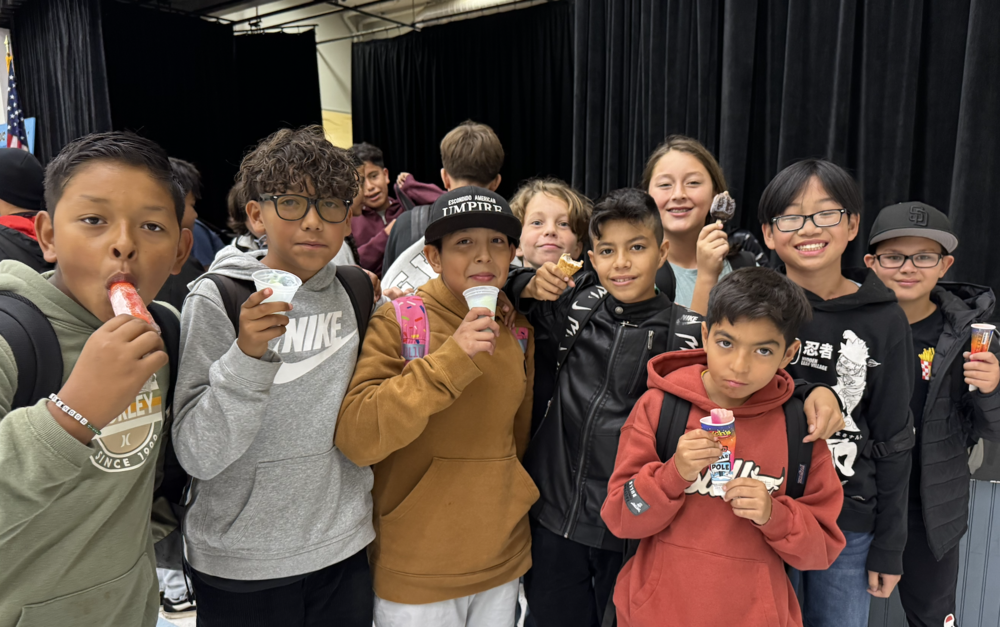 November Attendance Challenge Ice Cream Social