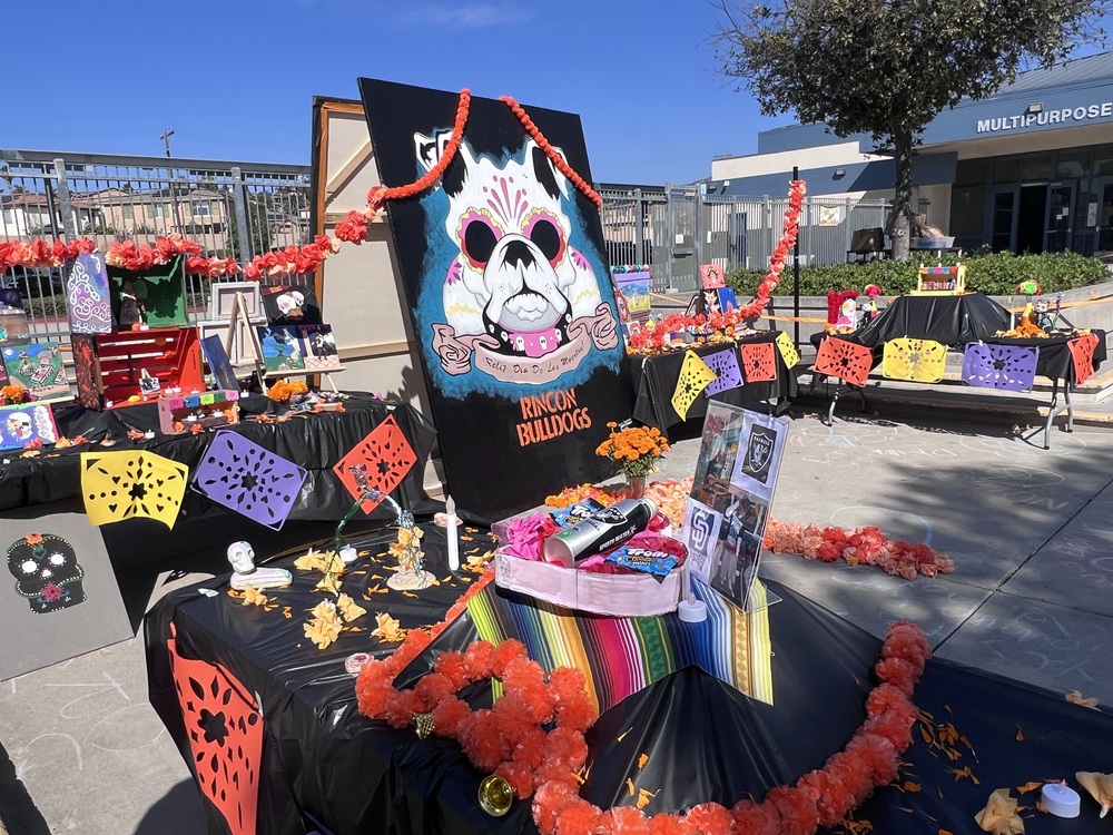 Dia De Los Muertos Altar
