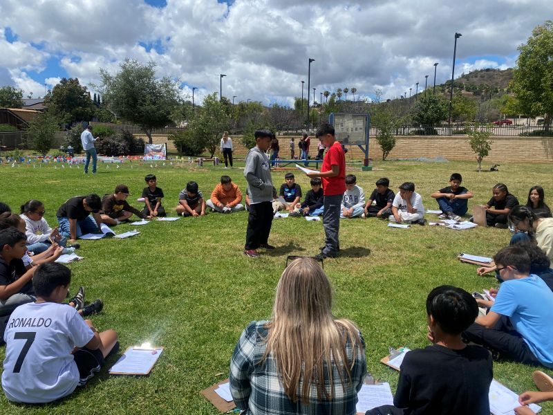 Conway Academy students participate in Better World Week.